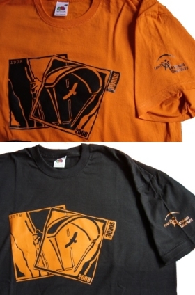 Tailles dispo S, M + M Femme en TS noir Logo orange